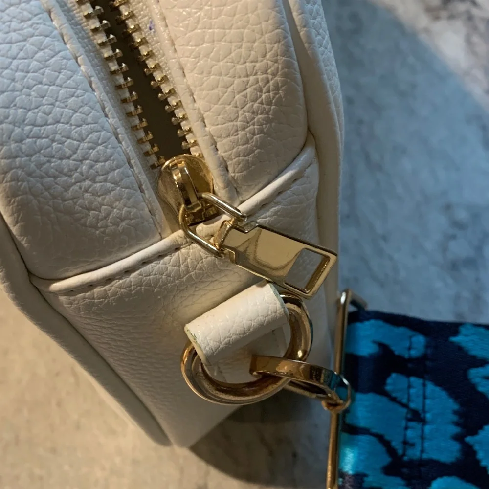 Ah Dorned Crossbody Bag with Blue Strap
